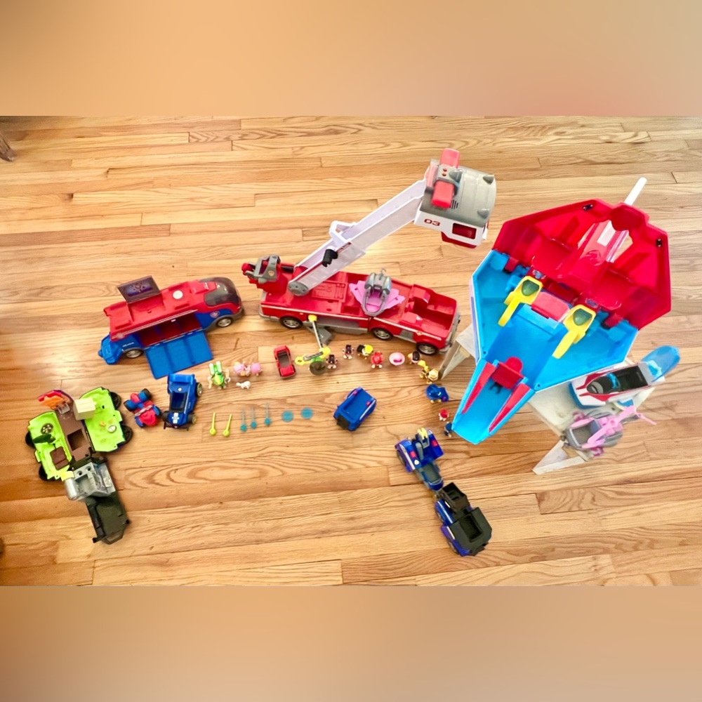 Paw Patrol Toy Lot